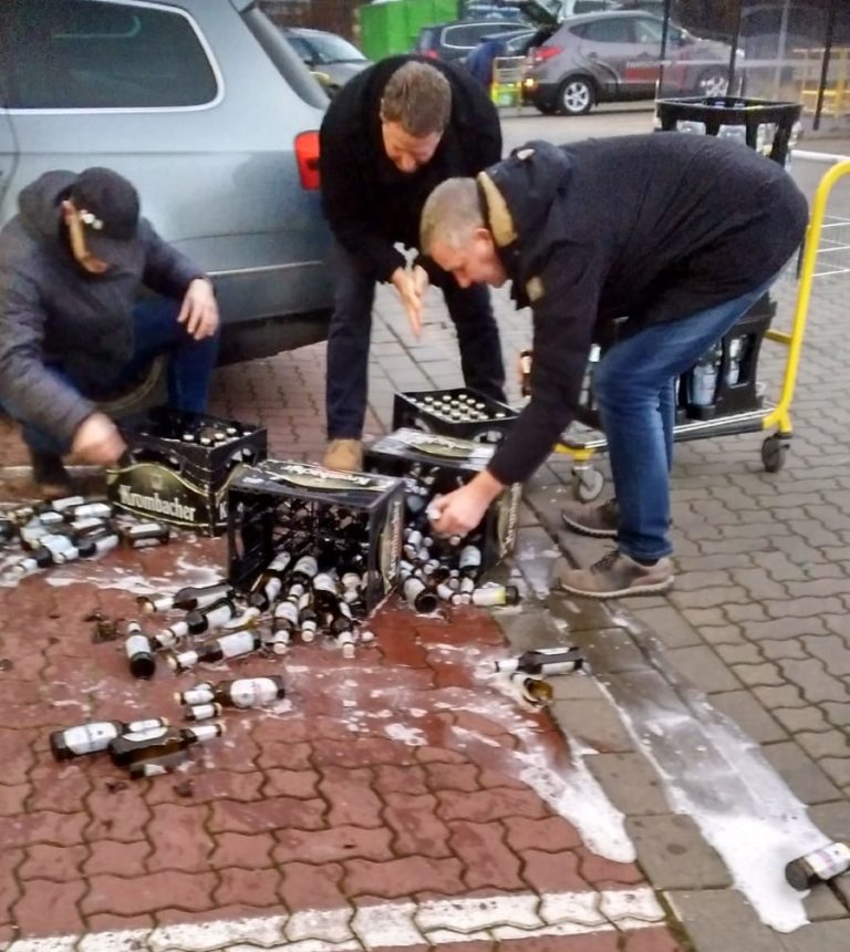 Leider fing es nicht so glücklich an...